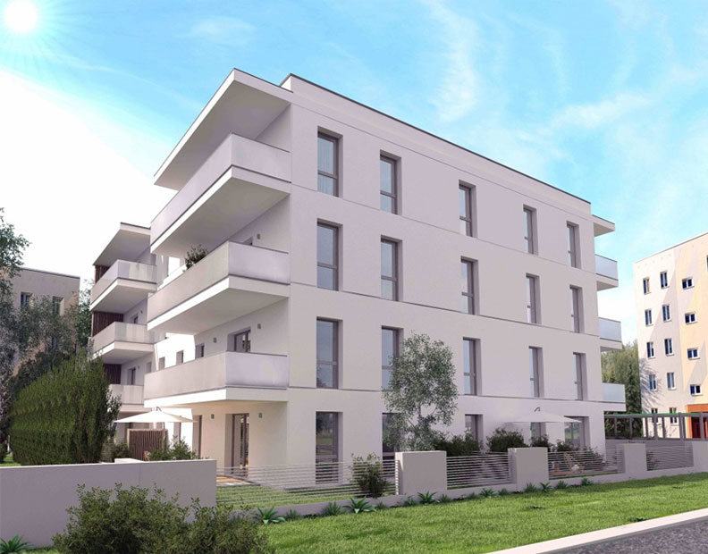 Wizualizacja inwestycji Apartamenty Sucharskiego