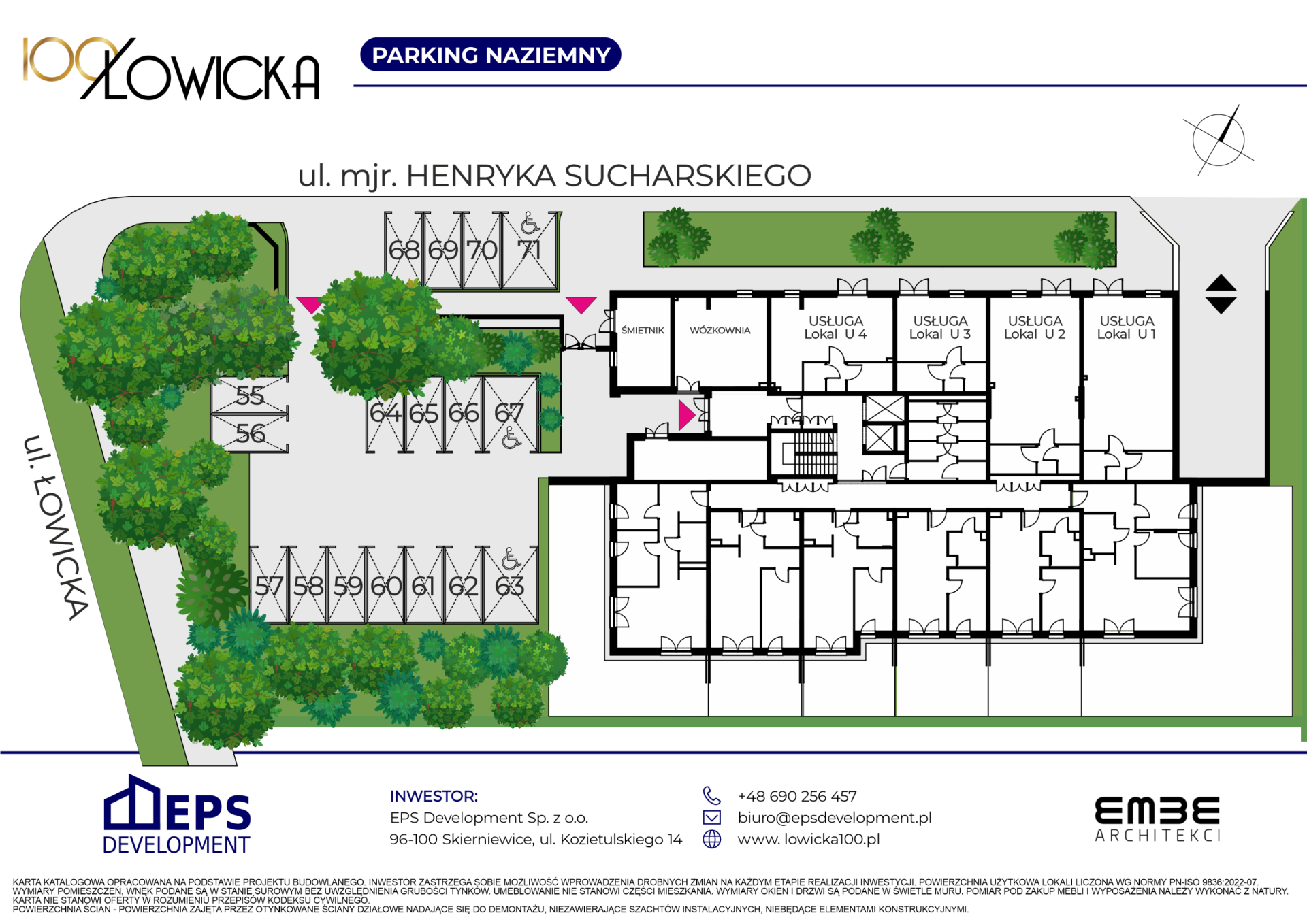 Miejsce postojowe dla usług P70